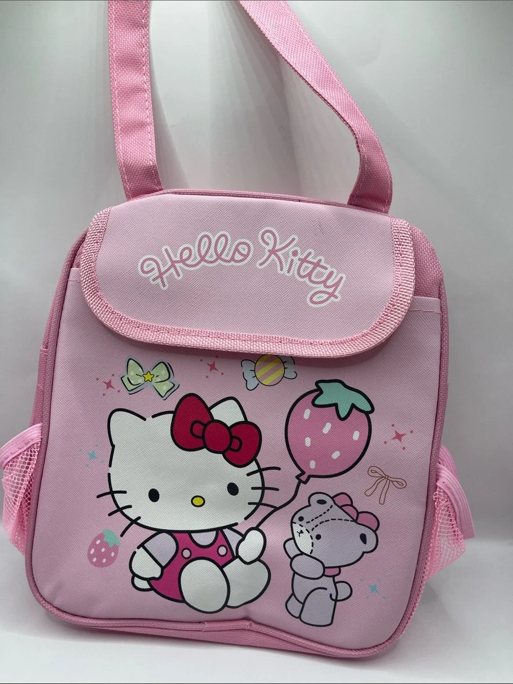 Hello Kitty Insulated Lunchbox with Utensil Set